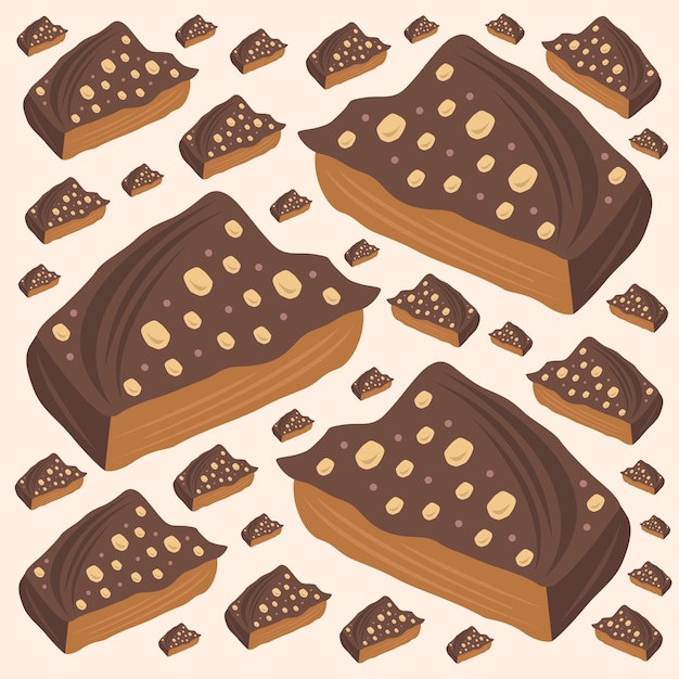 Toffee vector illustration