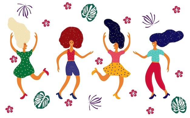 Download wallpaper 1600x1200 anime girl cute dance movement gesture hd  background