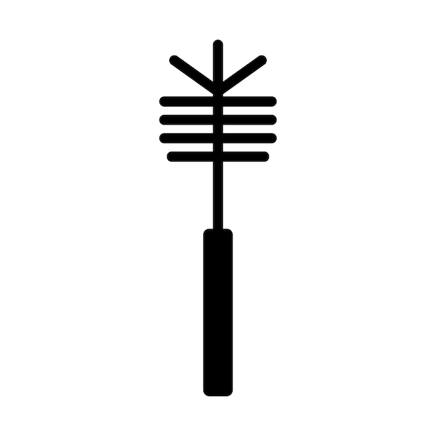 Toilet brush icon