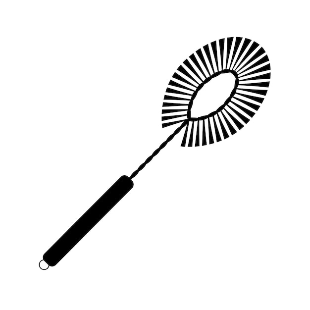 Toilet brush icon