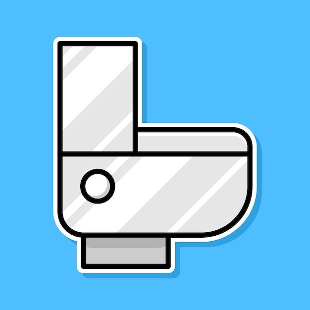 Toilet cartoon design