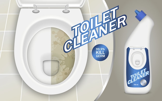 Toilet detergent concept