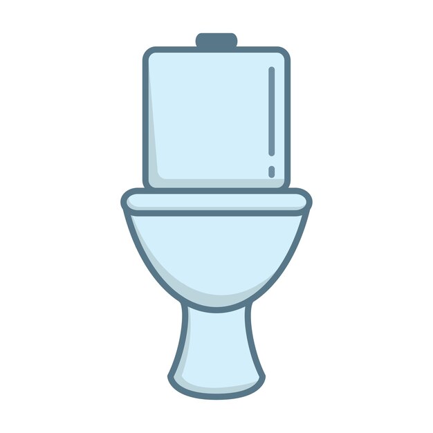 Vector toilet icon vector design template