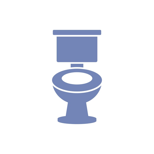 Toilet icon vector template illustration design