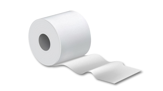 Vector toilet paper lavatory hygiene accessory