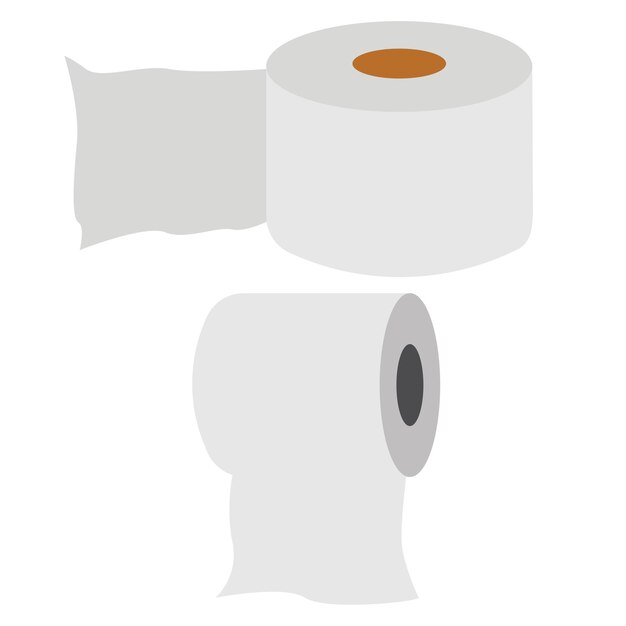 Vector toilet paper vector