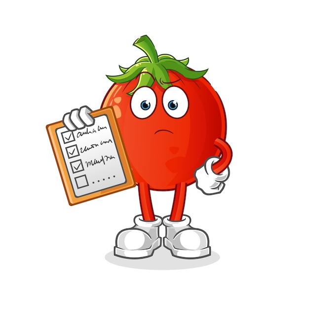 Tomatenmascotte schemalijst