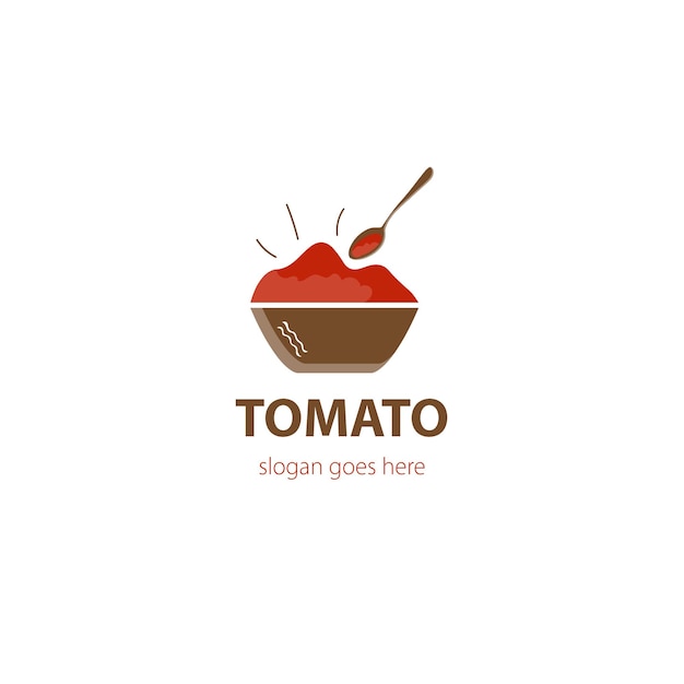 Tomato paste firm corporate logo design