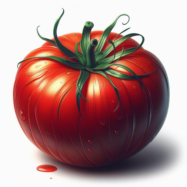 Vegetali di pomodoro illustrazione vettoriale immagine carta da parati icona avatar emoji