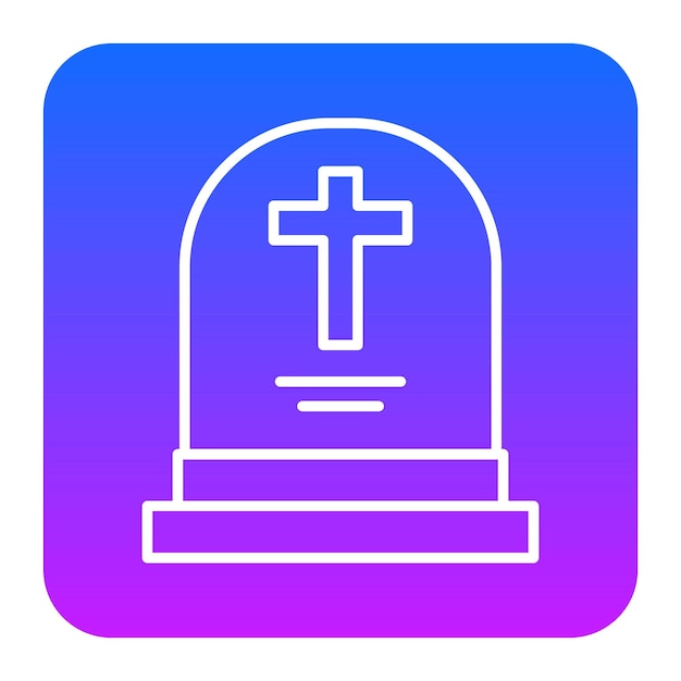 Tomb Vector Illustration