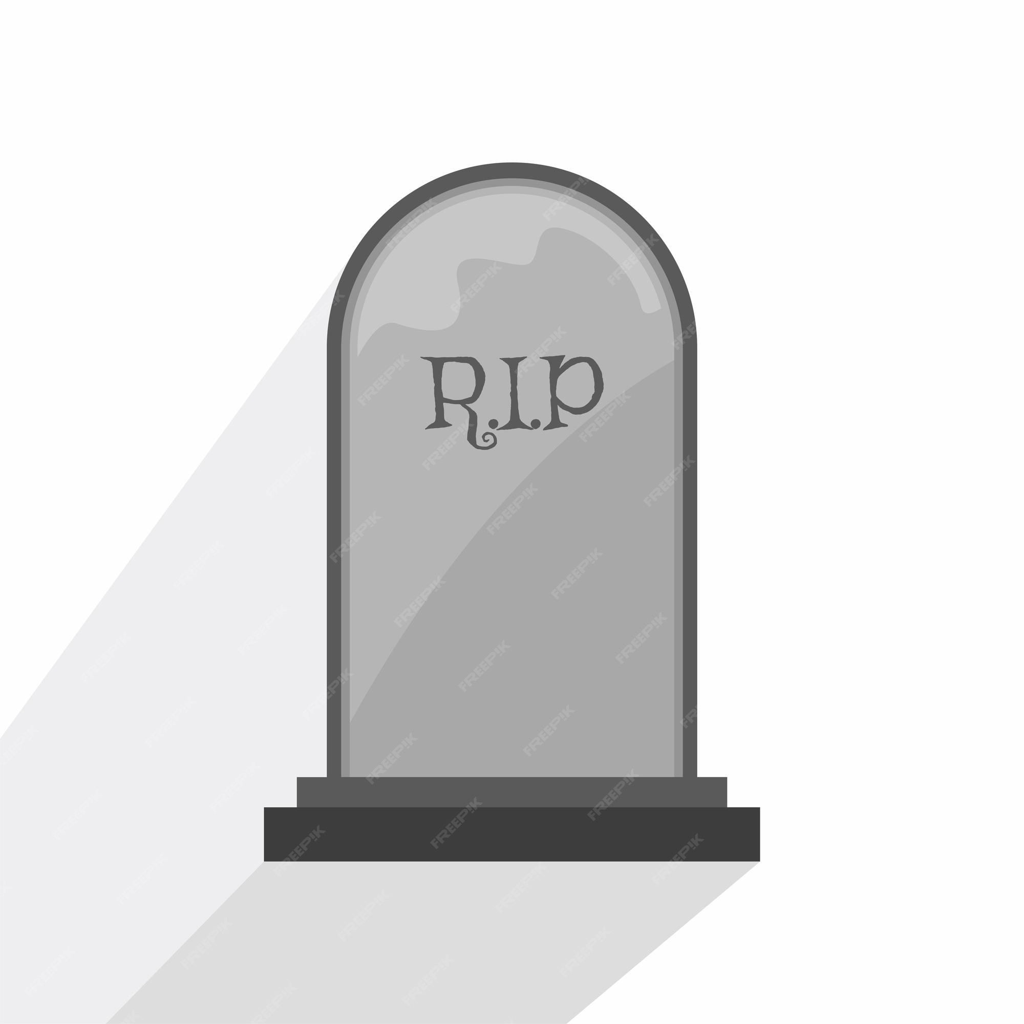 Tombstone Free Icon - Rip Icon Transparent - Free Transparent PNG Clipart  Images Download