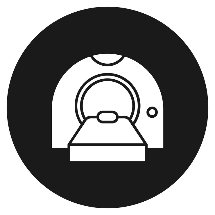 Икона векторной томографии может быть использована для медицинского набора икон