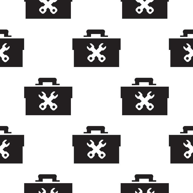 Toolbox icon illustration