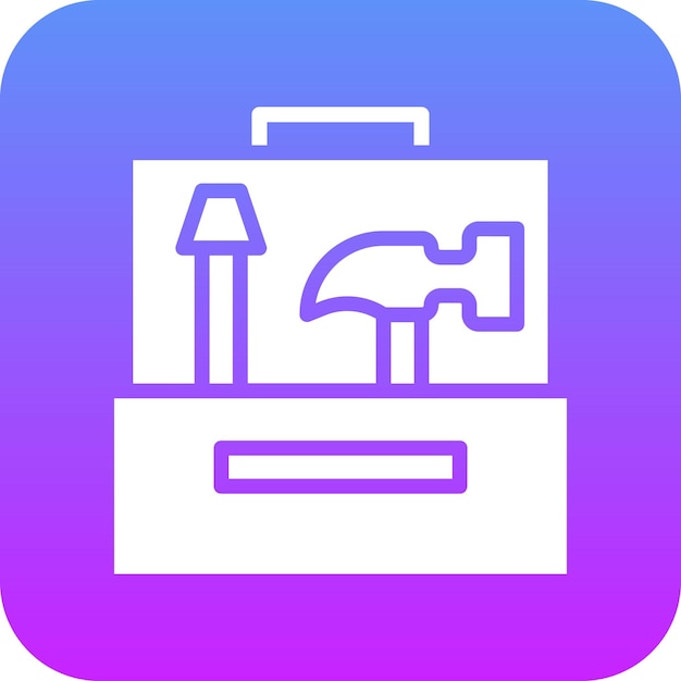 Toolbox vector icoontje illustratie van Engineering icoonset