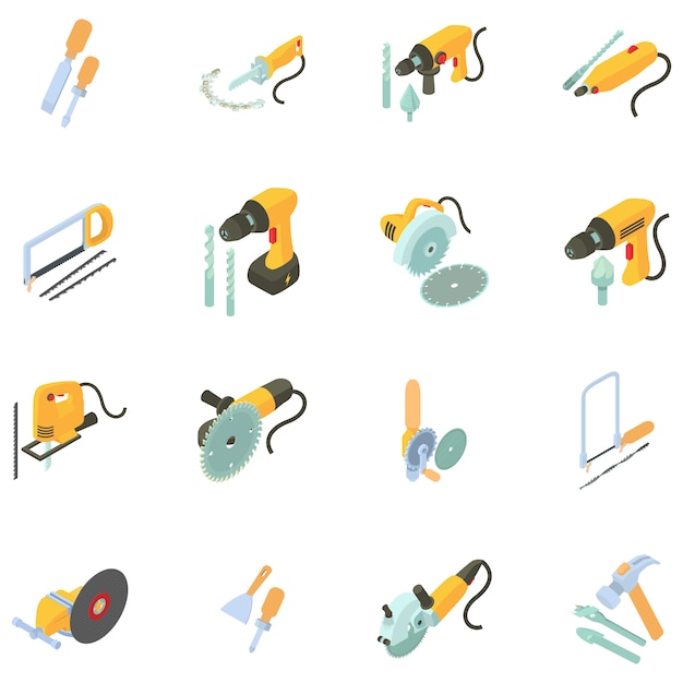 Set di icone del toolkit