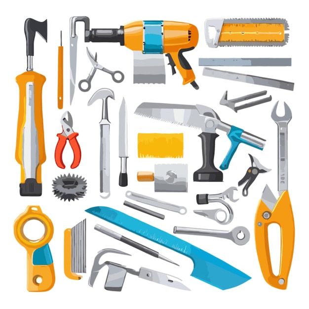 Tools clipart vector