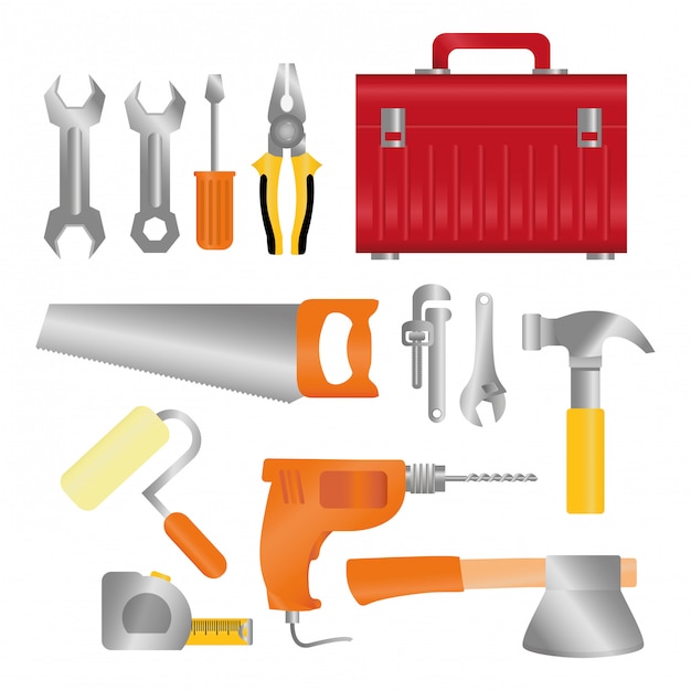 Tools design. illuistration