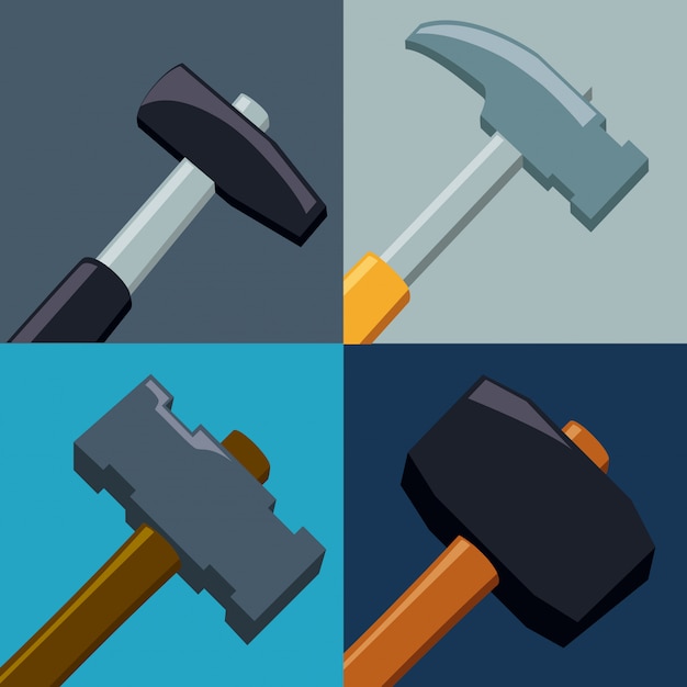 Tools design, vector illustration.