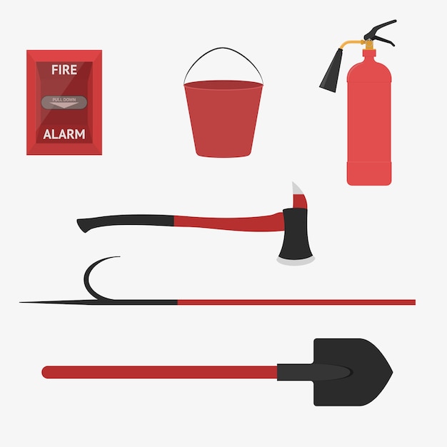 Vector tools for fire fighting