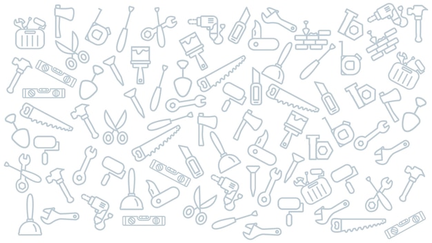 Tools icon background repair tools vector icon background