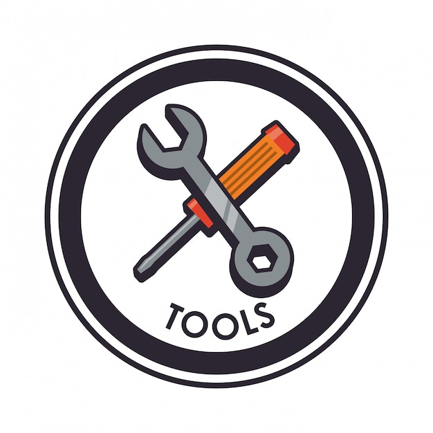 Tools iconen ontwerp