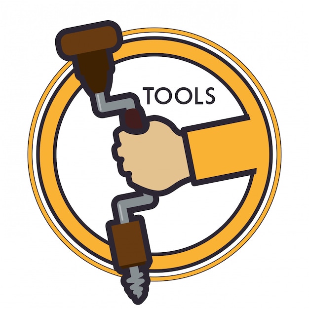 Tools iconen ontwerp