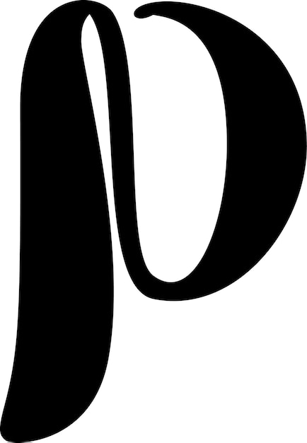 Vector toon vloeibare vector letter h alfabet hoofdletter element voor sociale media webontwerp poster banner groetekaart liquid abc