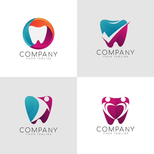 Logo dentale denti