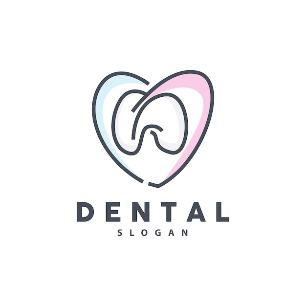 Tooth logo Dental Health Vector Care Brand Illustration