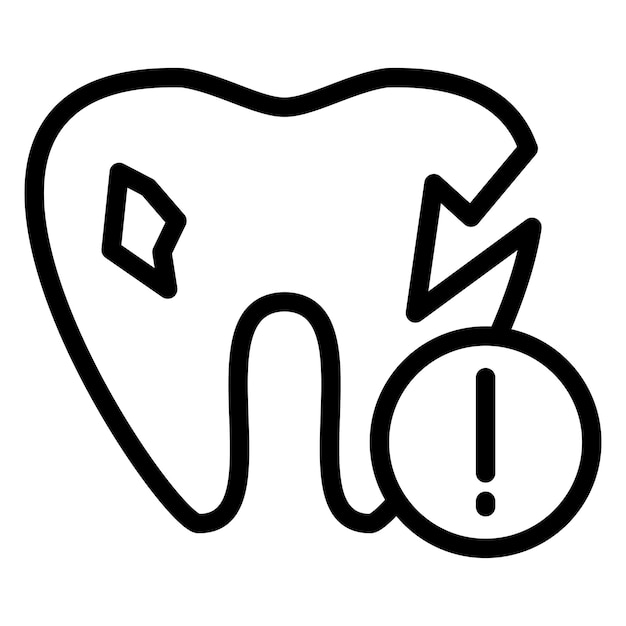 Tooth Problem Icon Style