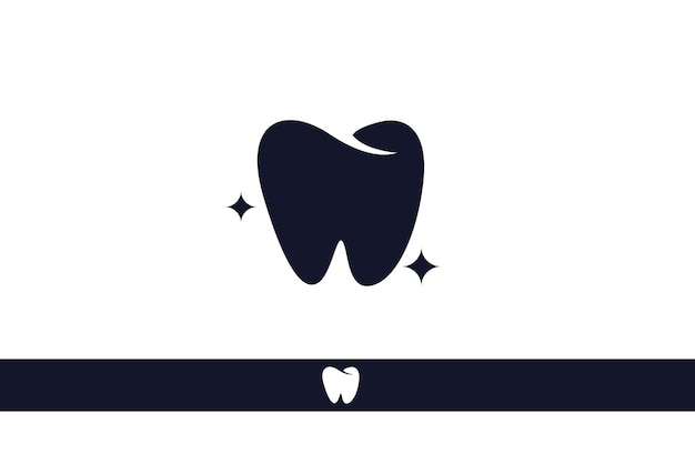 tooth simple logo modern design