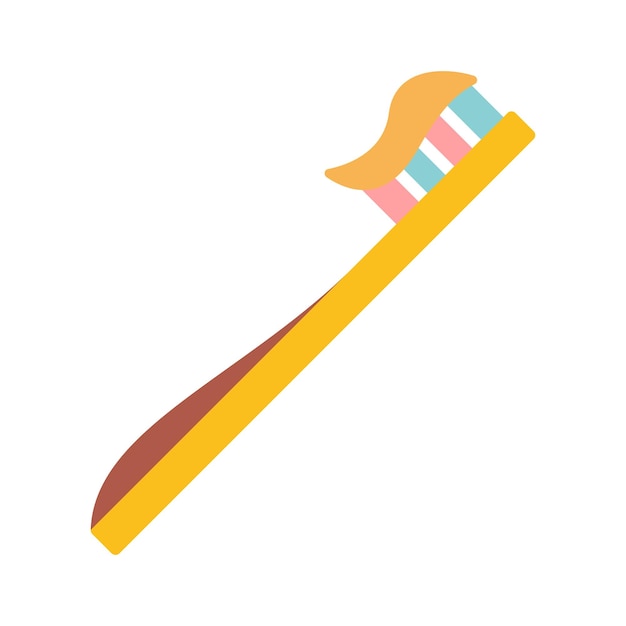 Vector toothbrush icon design vector template