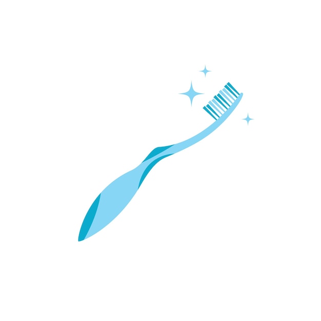 Toothbrush logo icon