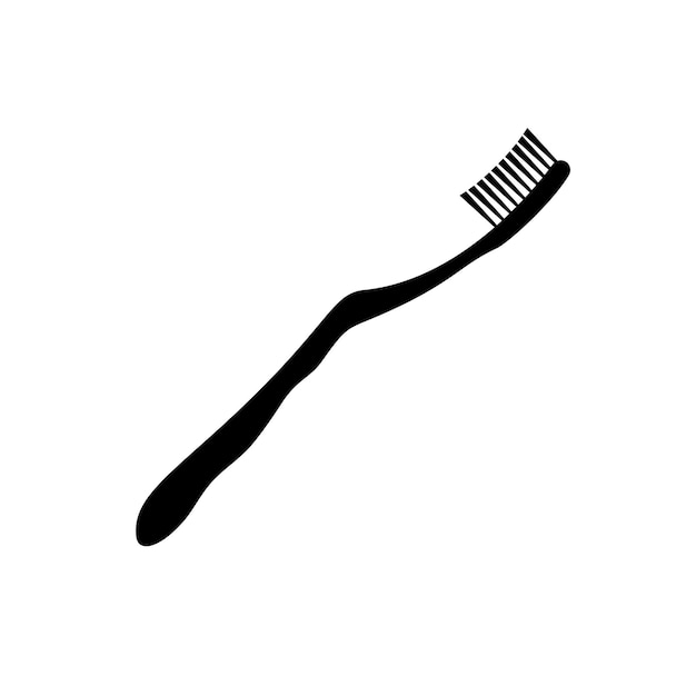 Toothbrush logo icon