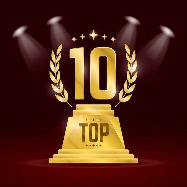 Top 10 miglior premio sul podio