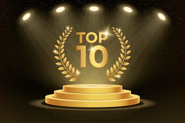 Top 10 beste podiumprijs