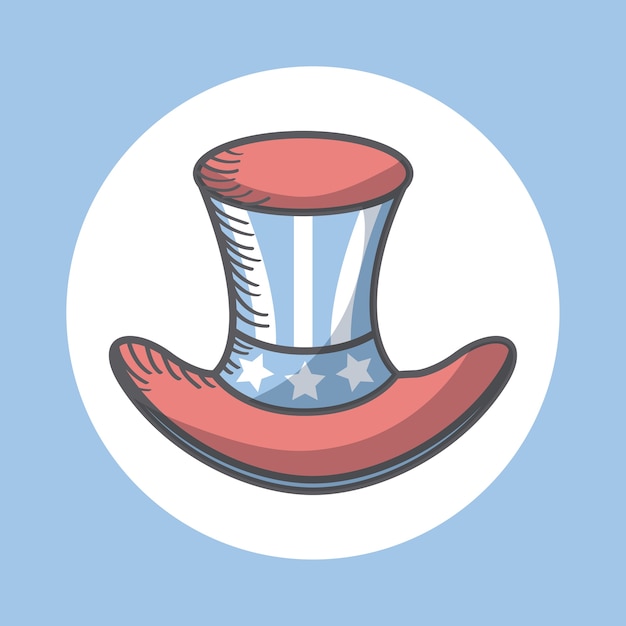 Vector top hat icon