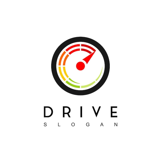 Ispirazione per il design del logo di top speed drive