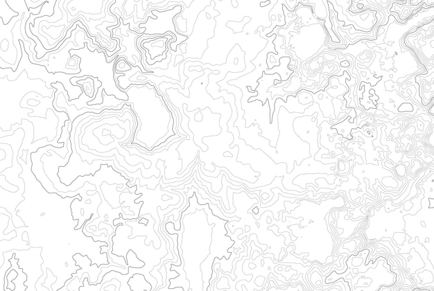 Vector topografische kaart contour achtergrond topo kaart met hoogte contour kaart vector geografische wereld topog