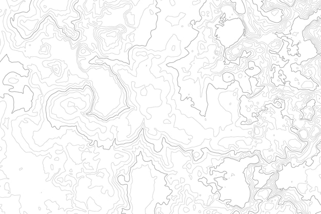 Topografische kaart contour achtergrond topo kaart met hoogte contour kaart vector geografische wereld topog