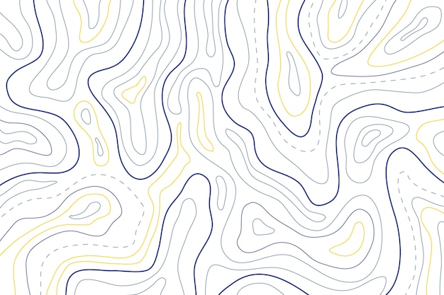 ベクトル 地形図の背景