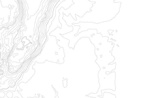 Topographic map contour background topo map with elevation contour map vector geographic world topog