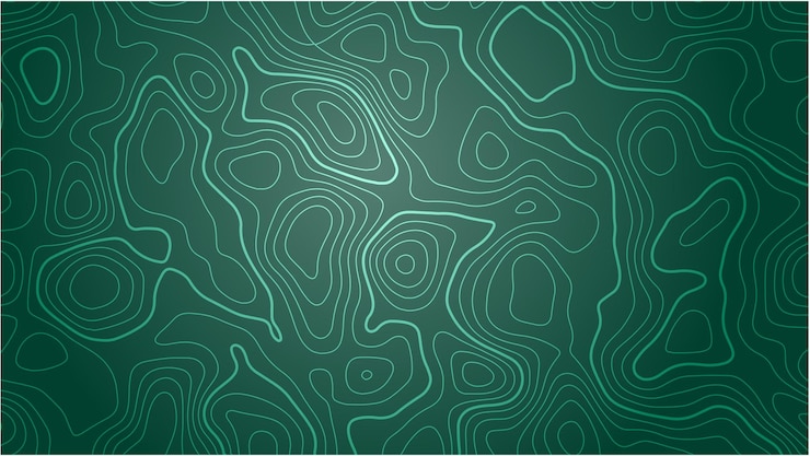 Vector topographic map contour lines background vector