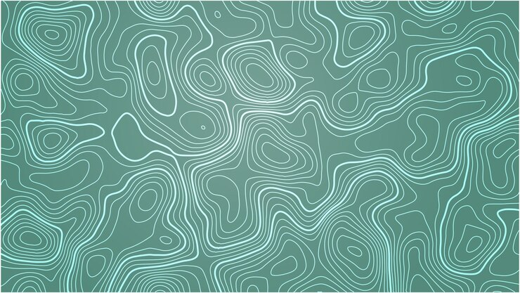 Vector topographic map contour lines background vector