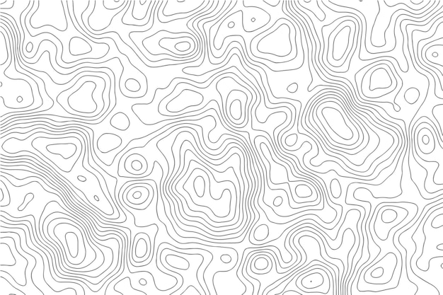 Vector topographic map texture