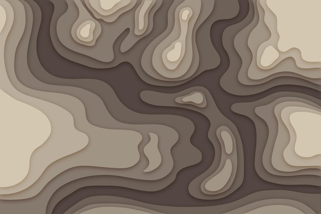 Vector topographic map wallpaper