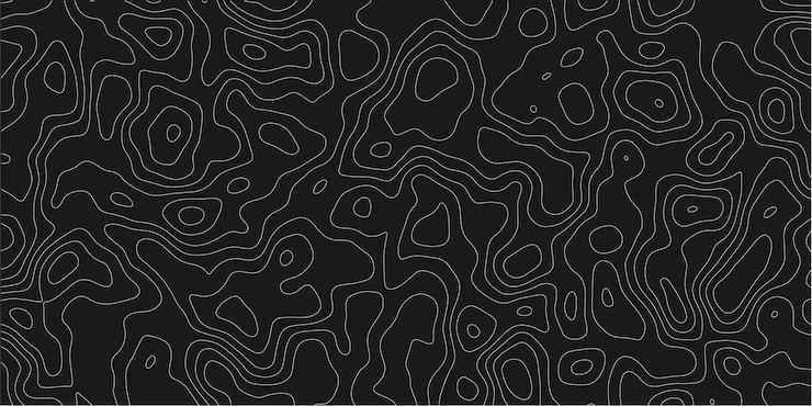 Vector topography pattern 5