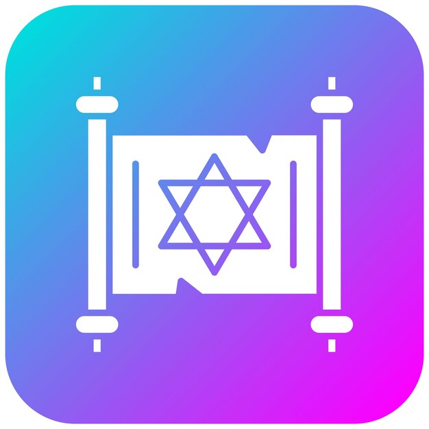 Vector torah vector icon can be used for history iconset