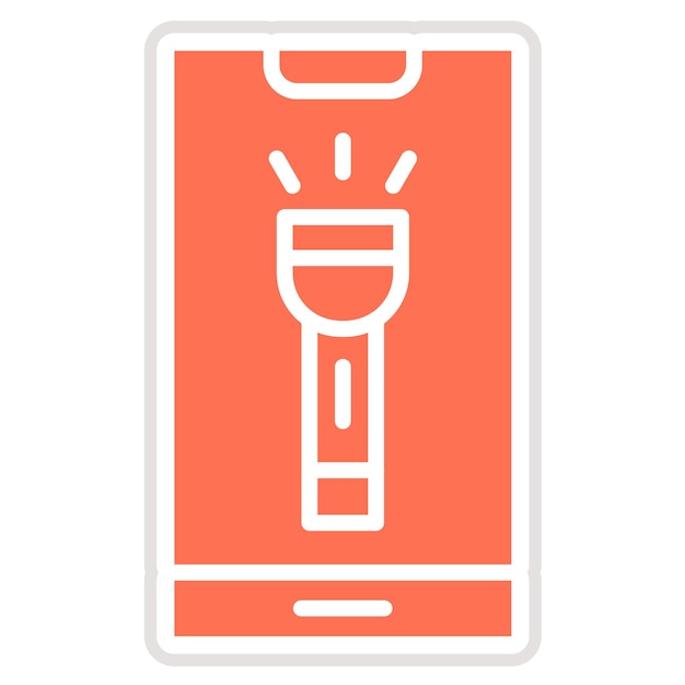 Torch Vector Icon Design Illustratie