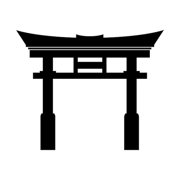 Vector torii gate icon